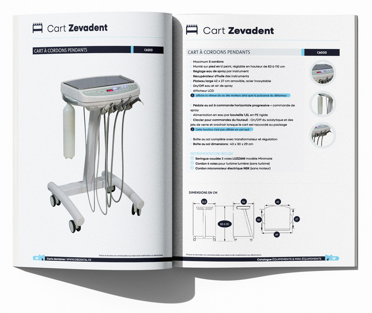 Intérieur catalogue Équipements